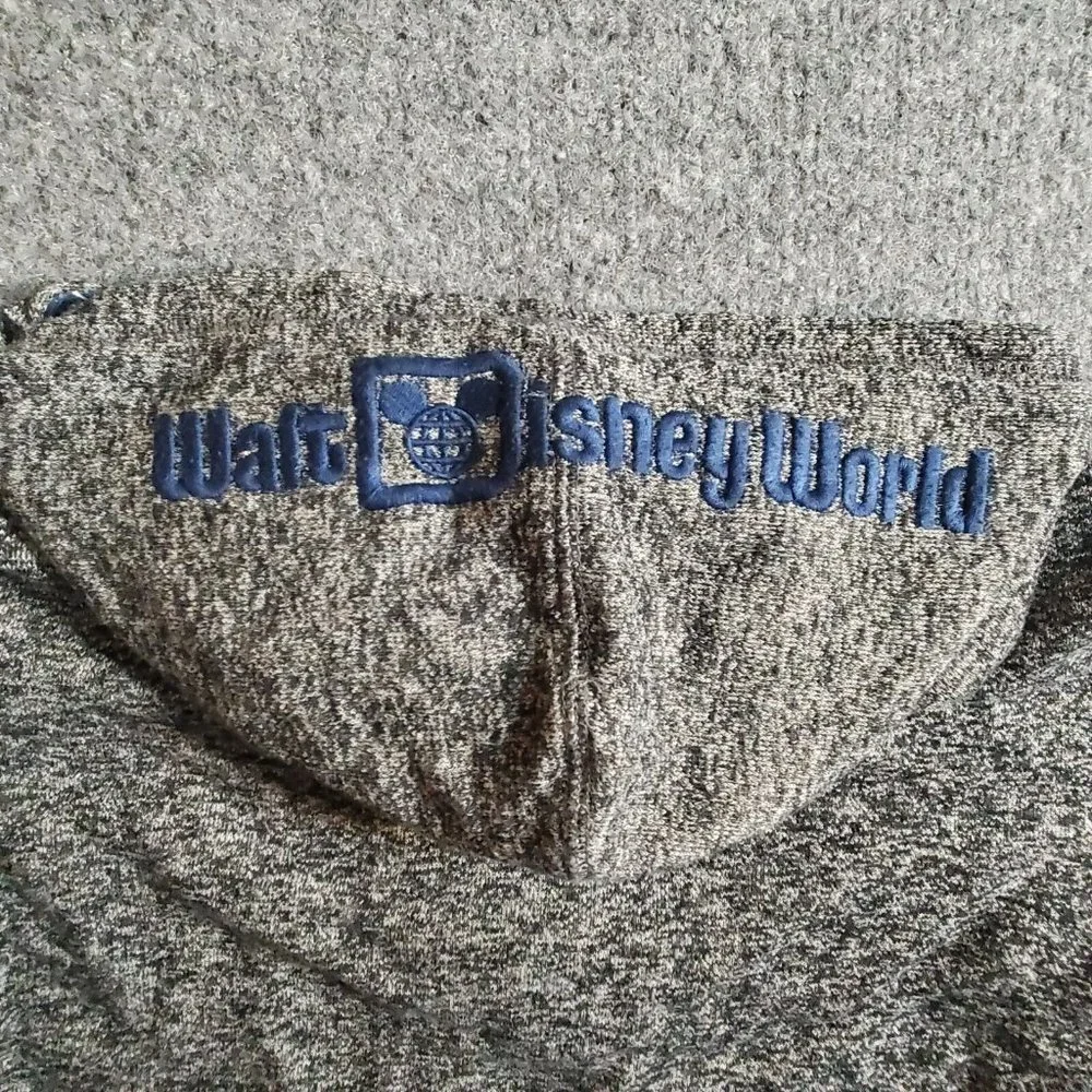 2019 Disney Parks Full Zip Hoodie Sweatshirt Embroidered Mickey Mouse Youth XL - Picture 7 of 16